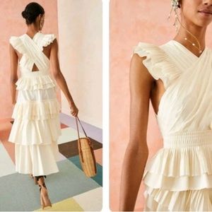 Ulla Johnson Aurore Ruffle Dress